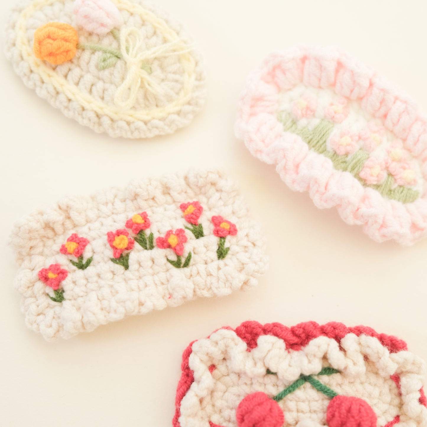 Hebillas Crochet Set x 4 2