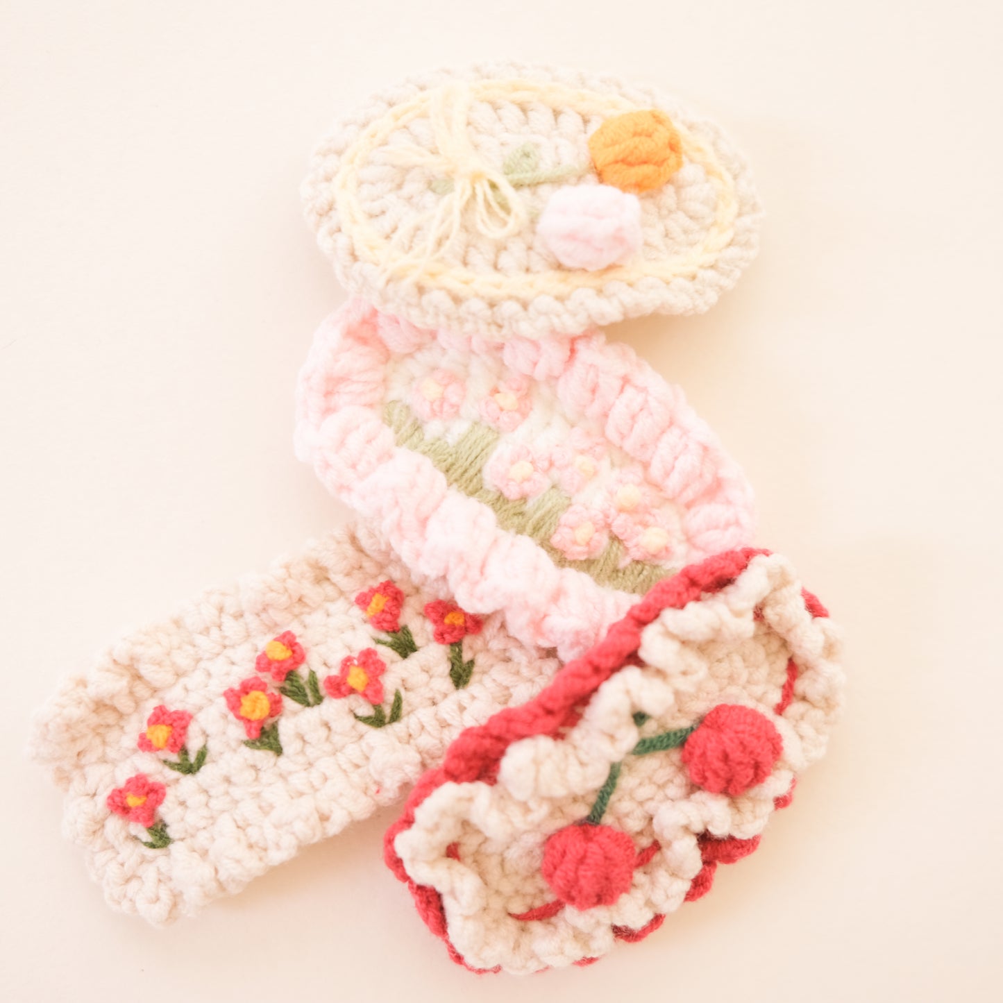 Hebillas Crochet Set x 4 1